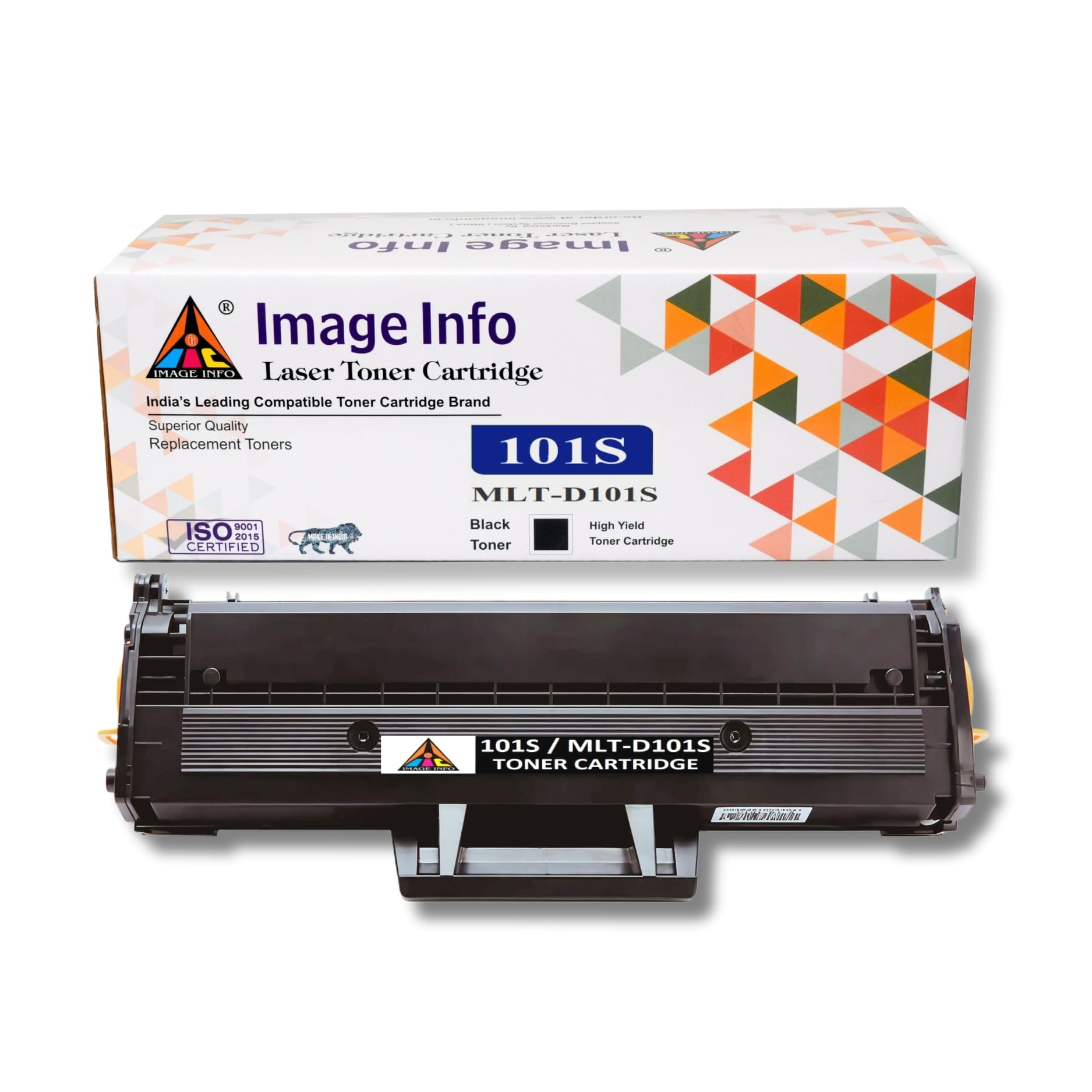 ImageInfo 101 / MLT-D101S Toner Cartridge Compatible for Samsung ML-2165W, ML-2165FW, SCX-3405, SCX-3405FW, SCX-3405W, SF-760P, SCX-3401, ML-2161, SCX-3406W, SCX-3400, ML-2166W Printers