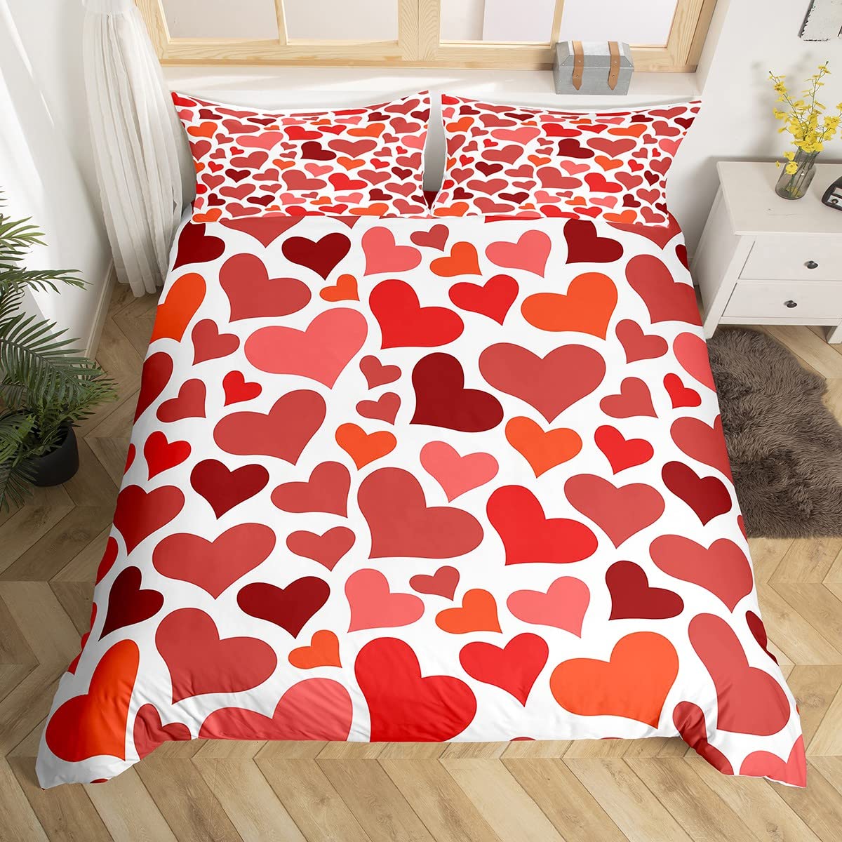 Set Biancheria Letto Microfibra Set Copripiumino Singolo In