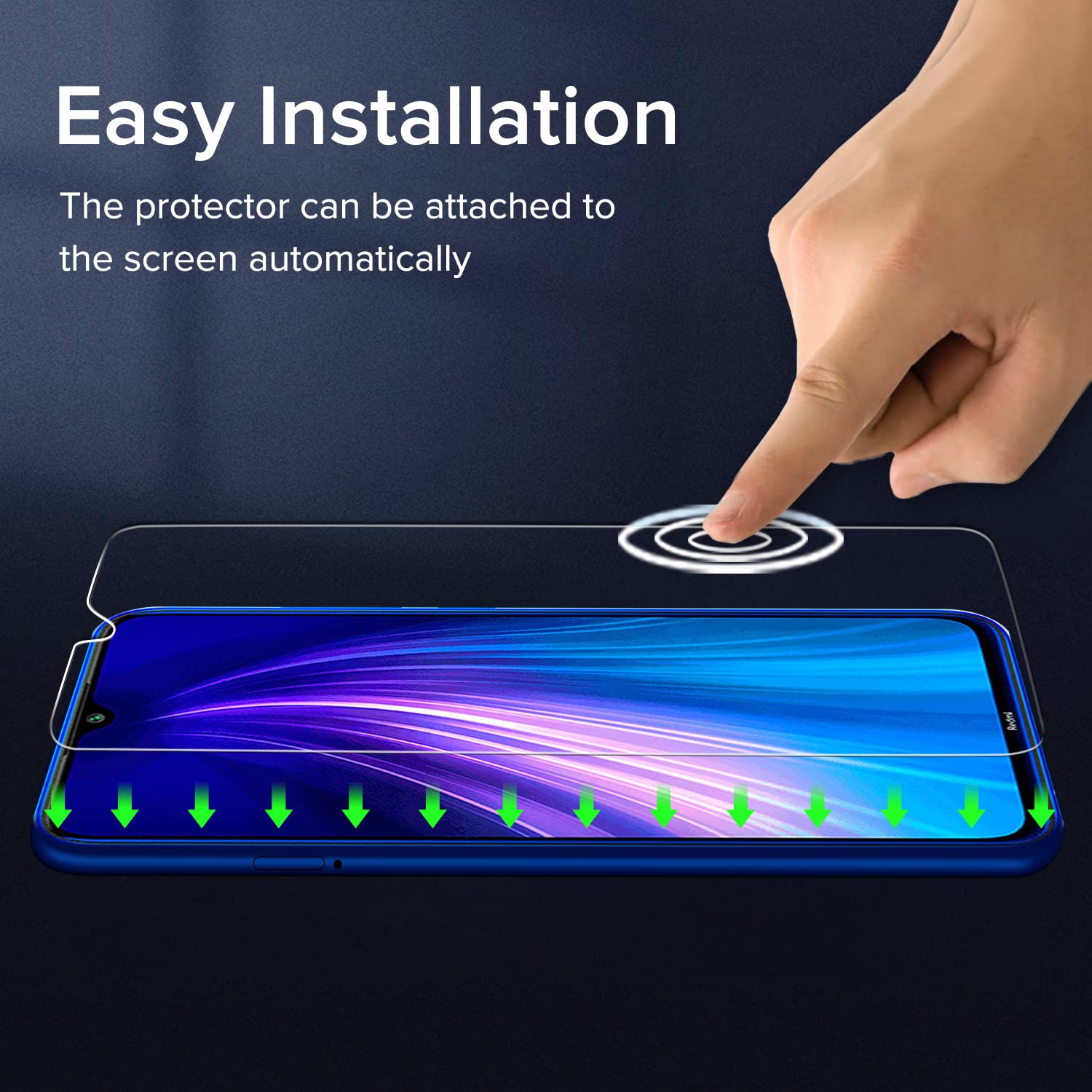 Xiaomi Redmi Note 7 - pellicola in vetro temperato