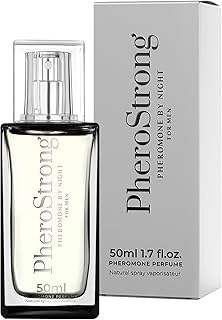 By Night For Him, Pheromone Infused Cologne Spray - Bold, Extra Strength Infused Formula 1.7 Fl. Oz / 50 ml