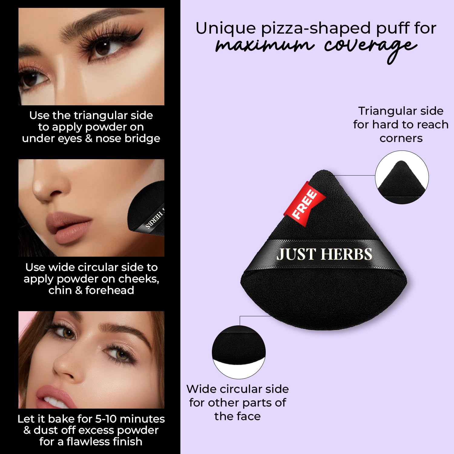 HD Setting Powders by Just Herbs