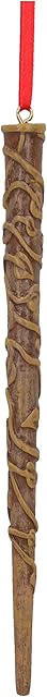 Nemesis Now Harry Potter Hermione's Wand Hanging Ornament, Brown, 15.5cm