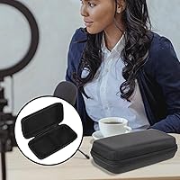 Vista 8 de EXCEART Caja de almacenamiento para micrófono, bolsa protectora - Caja de almacenamiento rígida a prueba de golpes para micrófono impermeable bolsa