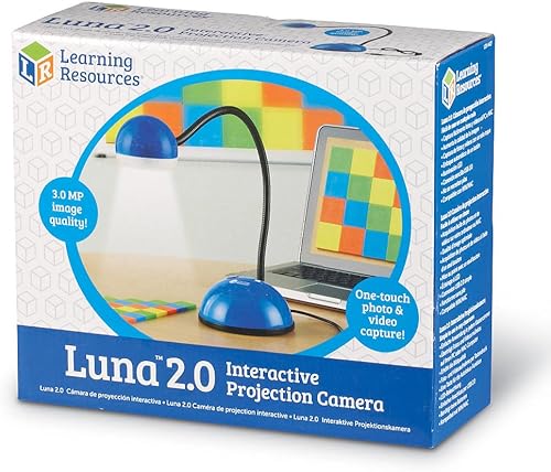 Miniatura 4 de Learning Resources Luna 2.0 Cámara de proyección digital interactiva fácil de usar