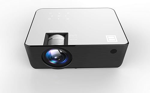 Vista 6 de RCA RPJ133 1080P, 30"-150" Picture Size, Built in Bluetooth, HDMI,USB, Remote,Voice Control, Indoor, Outdoor, Smart Home Theater Projector,Includes