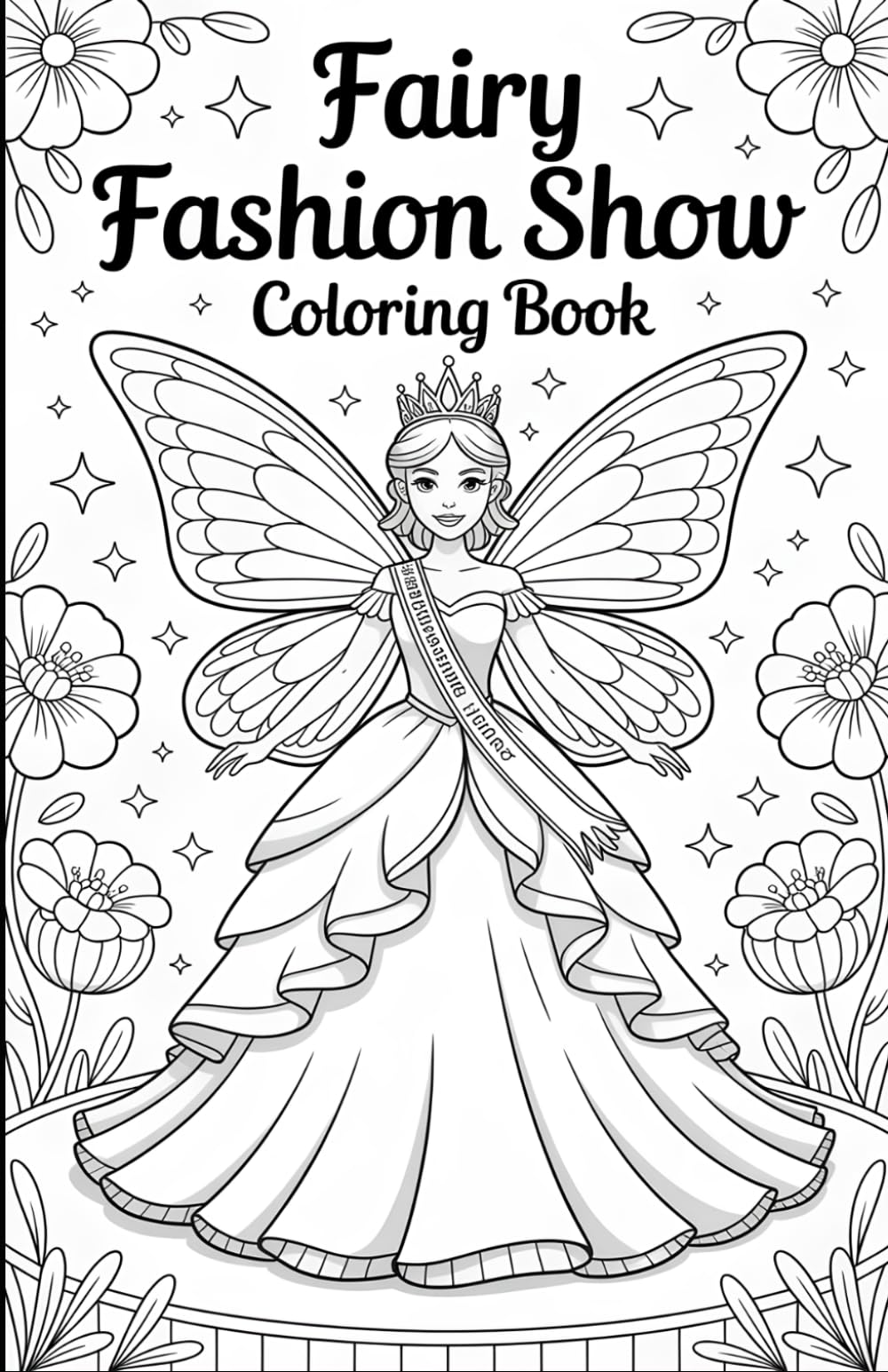 Fairy Fashion Show Coloring Book: A Magical Fairy Fashion Coloring Adventure - Fantasy Fairy Fashion Designs to Color 2026 stress free