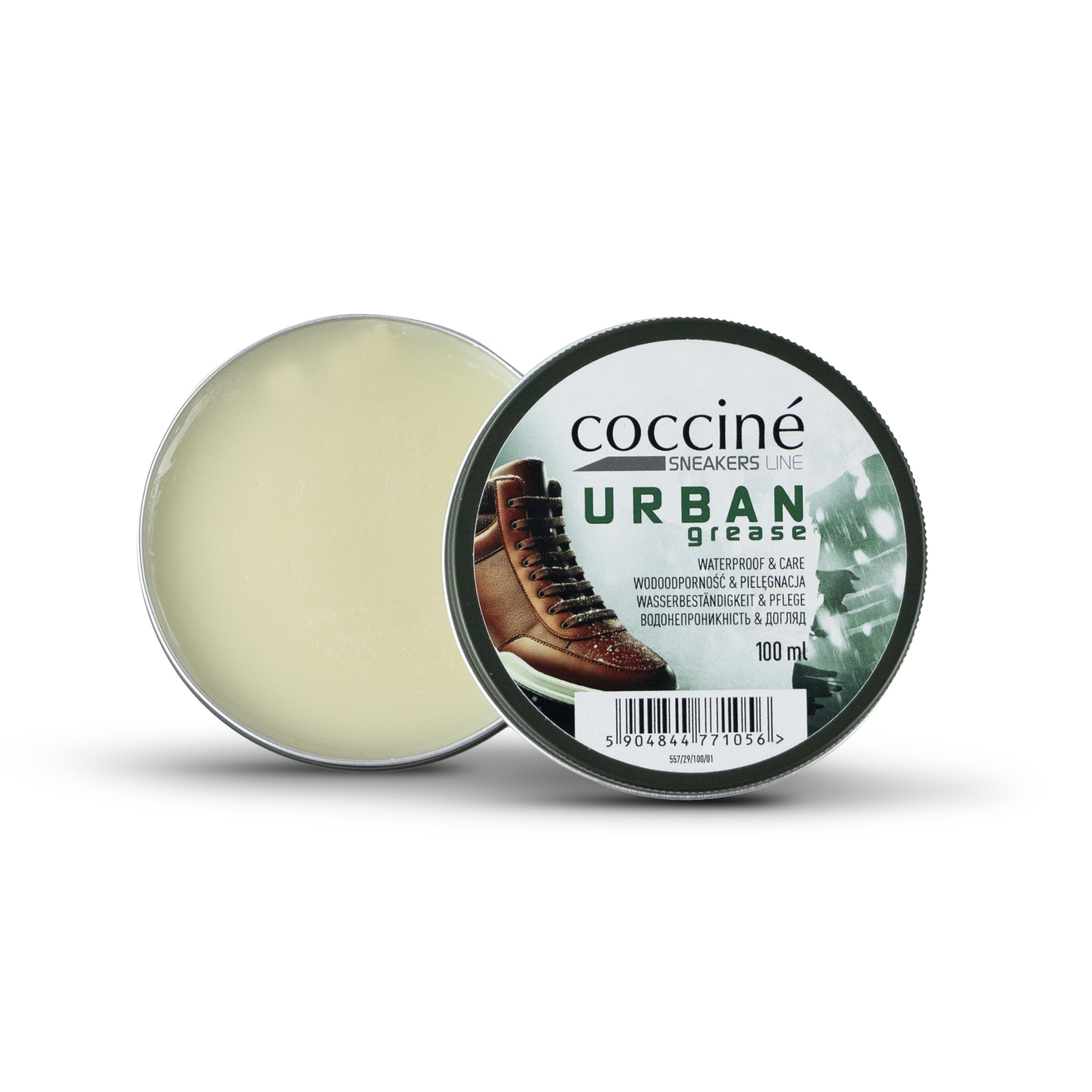 Grasa Para Cuero Cocciné Urban Grease - Nutre Y Protege Zapatos Deportivos Y De Piel, Lata 100 Ml