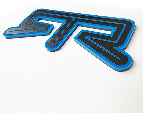 Miniatura 9 de 1 emblema trasero RTR para Ford Mustang tapa de cubierta (rojo)