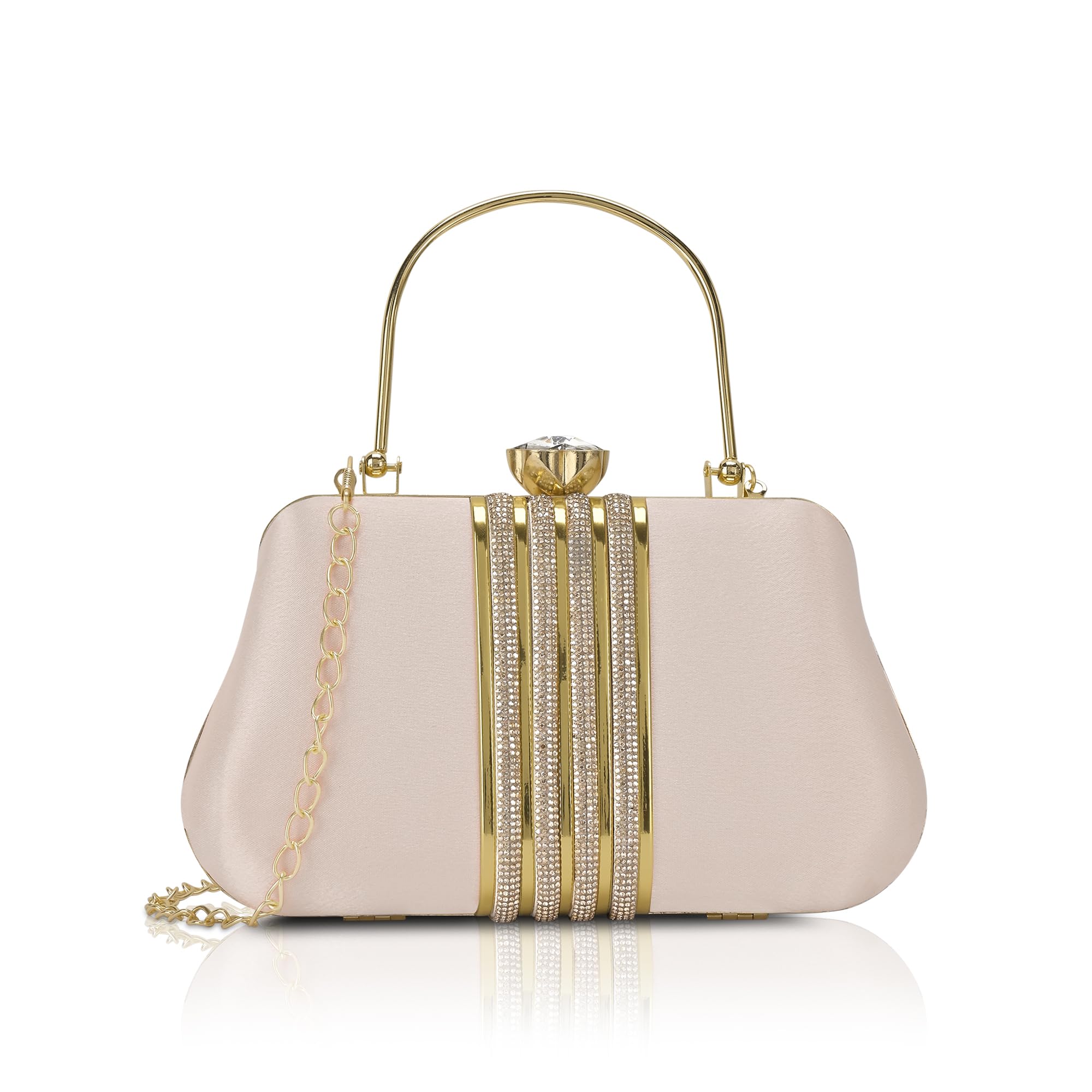 Women's Lynn Handle Frame Clutch | Ladies purse | Gift For Women