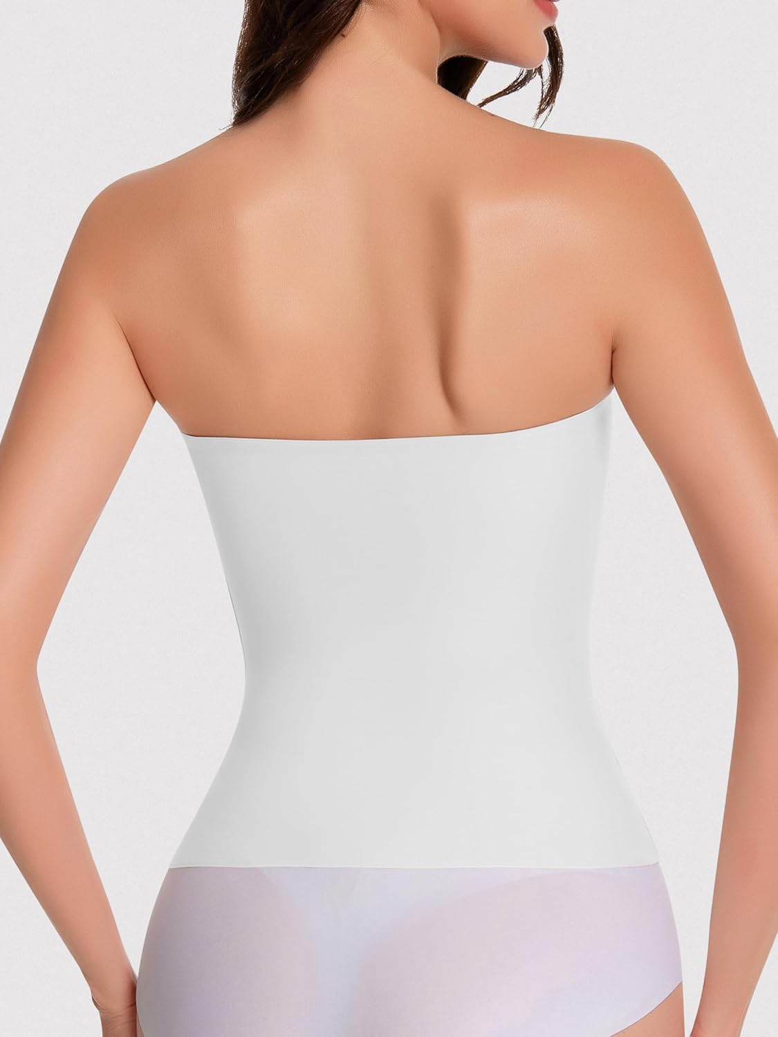 Artdear Tube Tops for Women, Sexy Y2K Crop Top Double Lined Strapless Tank Summer Going Out Tops Air Touch Fabric - Image 4