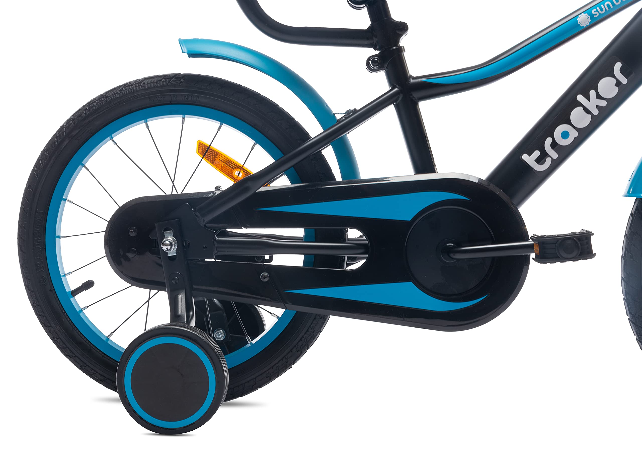 Sun Baby Tracker Vélo Enfant 14/16 Pouces Barre Poussée Réglage Hauteur Siège