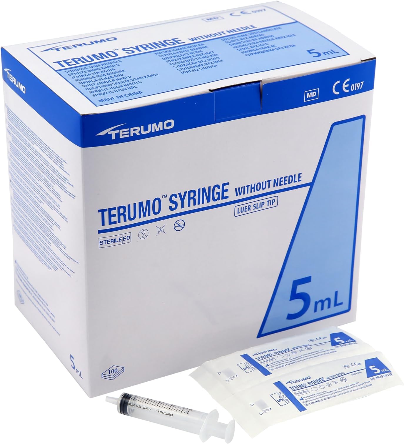 Terumo 5 ml Disposable Syringe - Pack of 100