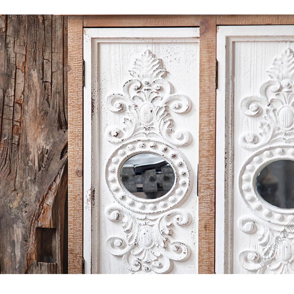 アンティーク デコア 木製 彫刻 サイドボード コンソールテーブル 北欧