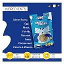 Taiyo Miow Miow Krispy Crackers Crunchy Cat Treats, 60g – Salmon Flavour | High-Protein Biscuits with Fiber, Vitamins & Minerals | Healthy Cat Snack for All Life Stages gallery image
