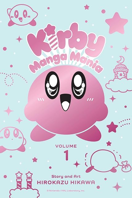 Portada de Kirby manga mania vol. 1