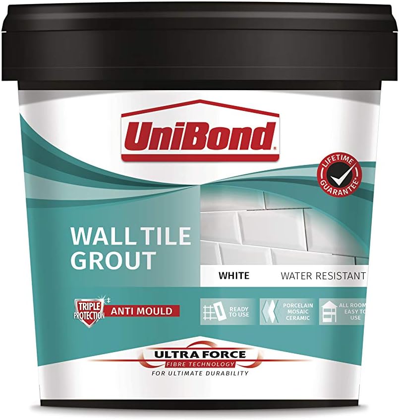 White Ready Mixed Glitter Crystal Fix & Grout 2.5L / 4.5KG (10lb