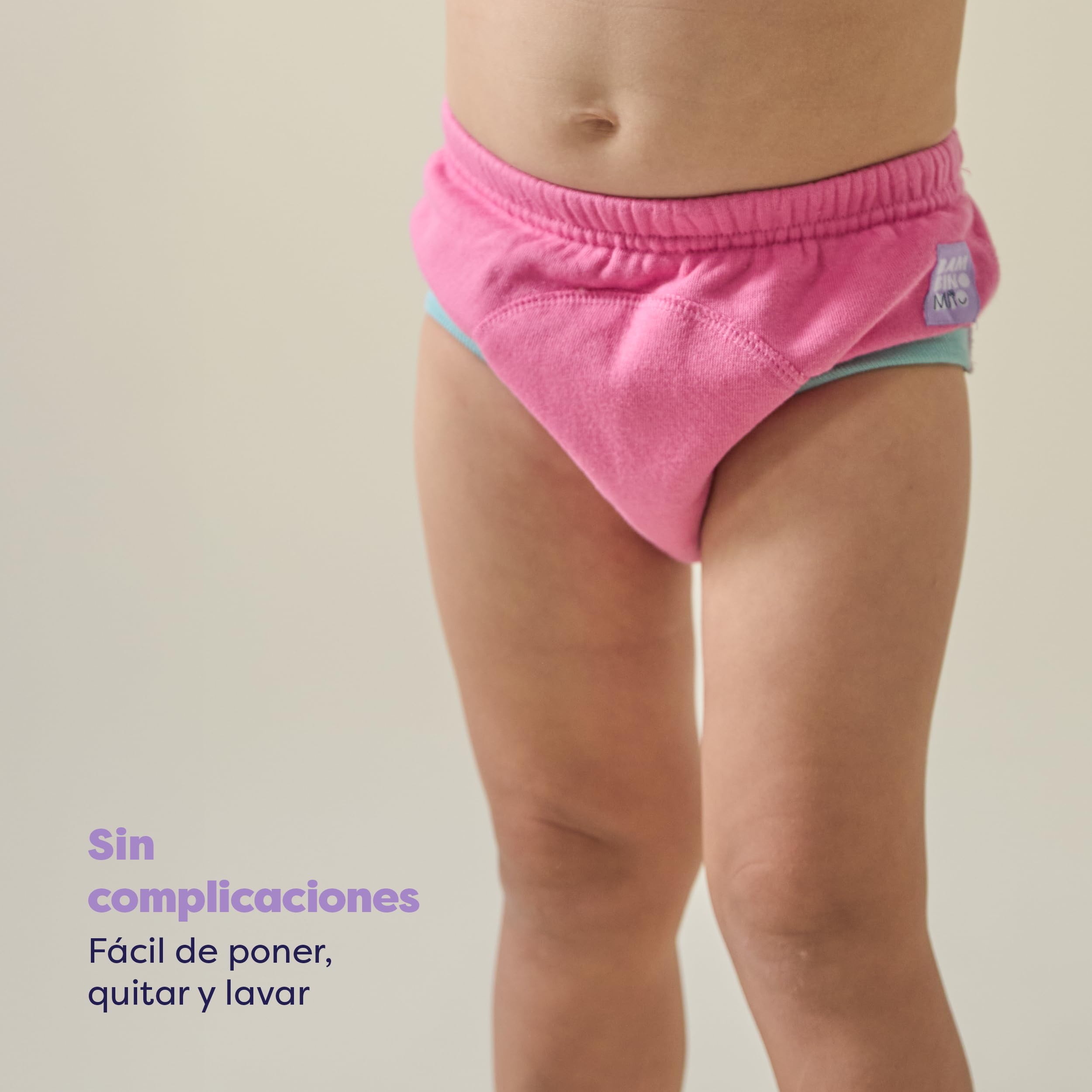 Bambino Mio calzones de entrenamiento reutilizables, 3-4 años (Vuela Alto) - ropa interior para dejar el pañal, pantalones papa niños y niñas, niños pequeños — view 58