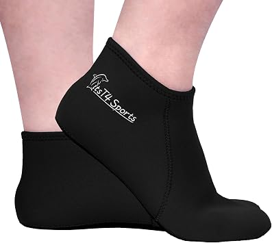 FitsT4 Sports 3mm Neoprene Water Socks Anti-Slip Fin Socks for Snorkeling