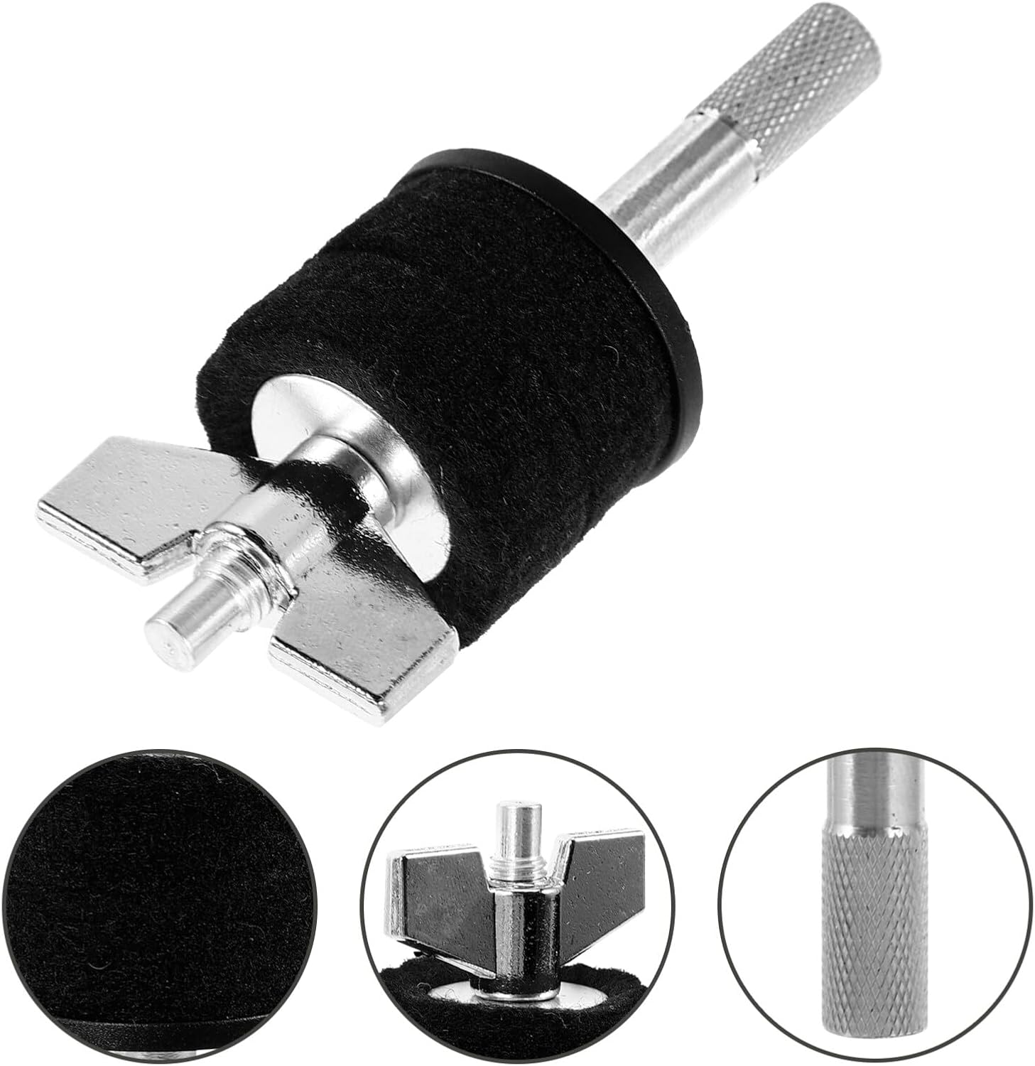Metal Cymbals Stacker Holder Drum Cymbals Mounting Rack for Hihat Stands Accessories for Percussion Instruments Easy to Install and Design