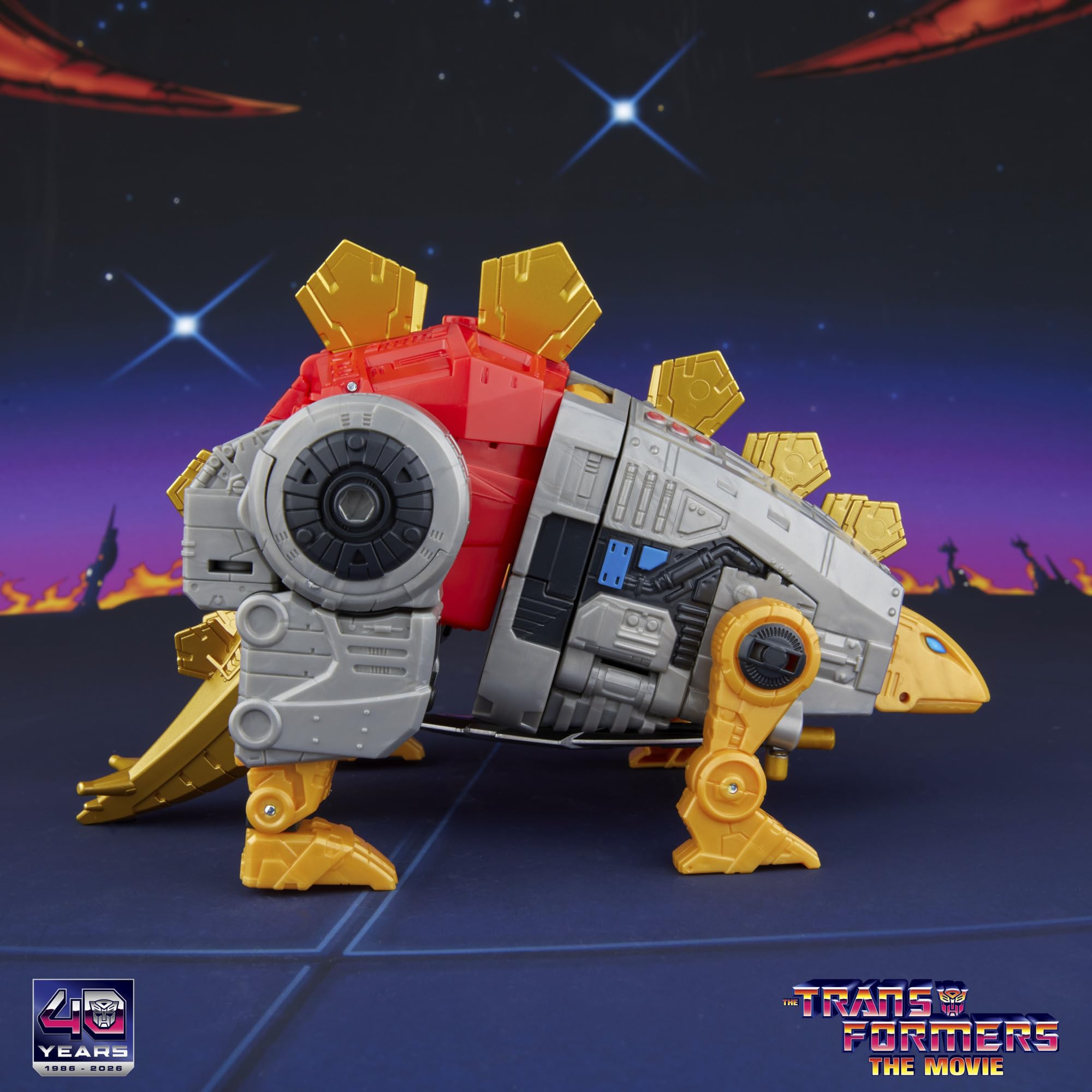 Dinobot Snarl klasy Leader z kolekcji Transformers Studio Series z filmu "The Transformers: The Movie", 20-centymetrowa przekształcająca się figurka, zabawkowe roboty dla dzieci w wieku od 8 lat | Transformers Studio Series 20.3 cm figurka klasy lidera (2