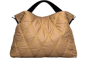 OWGSEE Women's Quilted Tote Bag