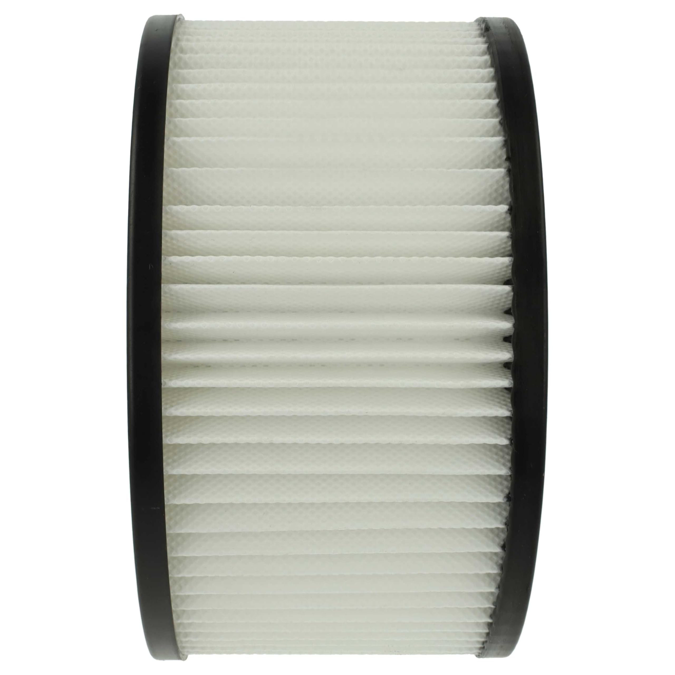 vhbw 8x filtre compatible avec Bikain DI1200 INOX aspirateur de cendres - filtre HEPA noir/blanc