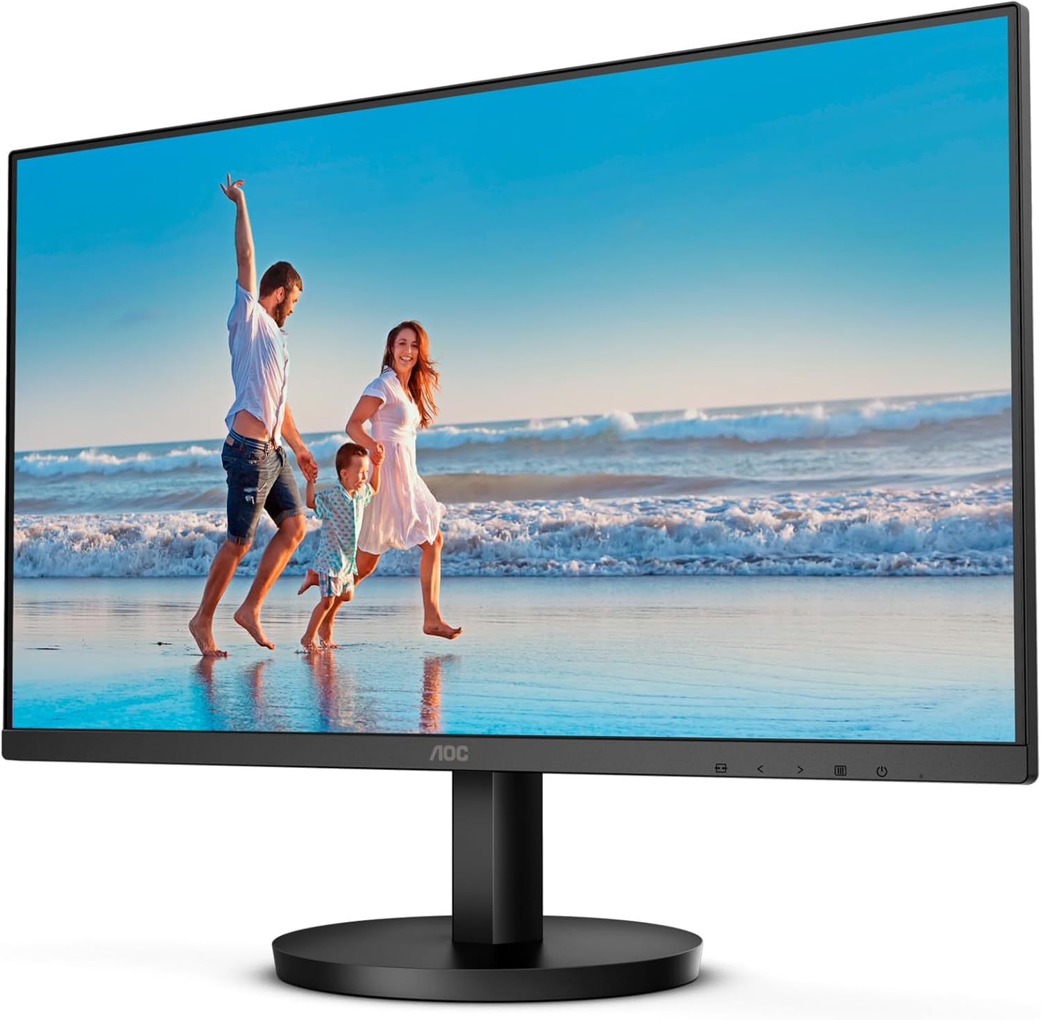 AOC Computer Monitor 60.5 Cm (23.8") 1920 X 1080 Pixels, W128898326 ((23.8) 1920 X 1080 Pixels Full Hd Led Black)