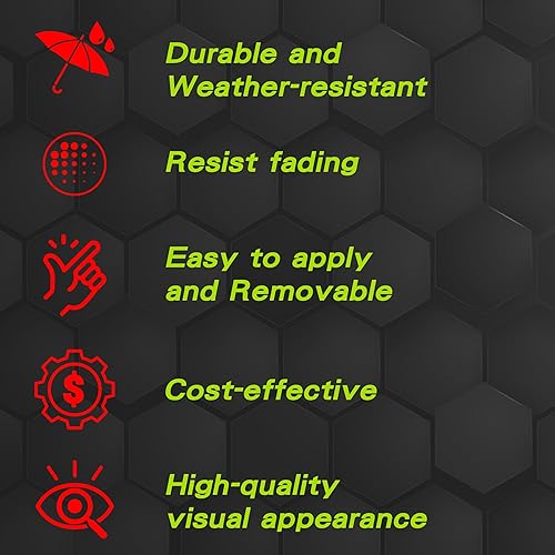 Miniatura 9 de MC MOTOPARTS 3 calcomanías de vinilo personalizadas con números de carreras, día de carreras, MX, Dirt Bike, Motocross de 7 pulgadas, 8 pulgadas, 9