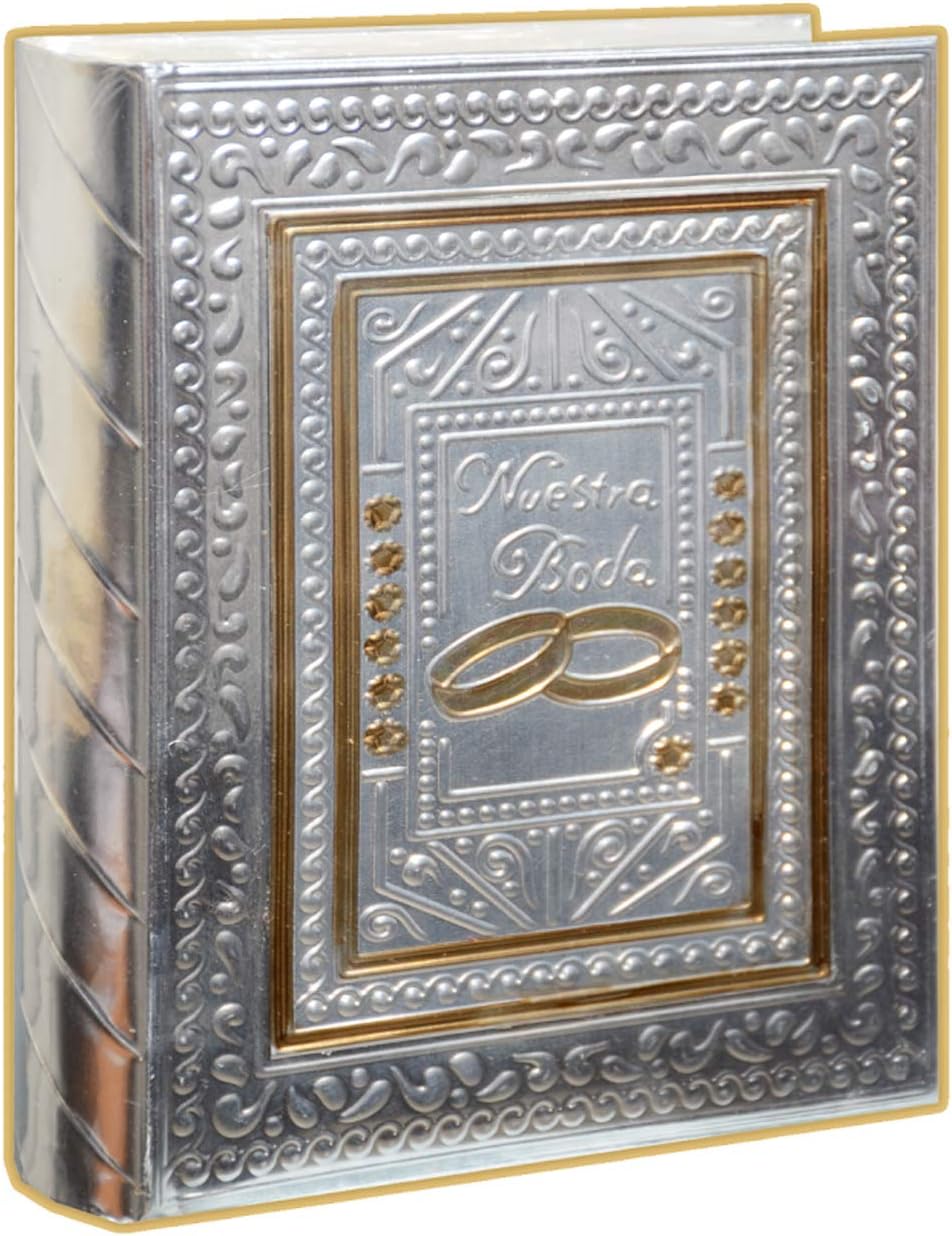 Biblia Recuerdo de Boda Letra Grande Latinoamericana Para Boda con Repujado, Wedding Bible Spanish