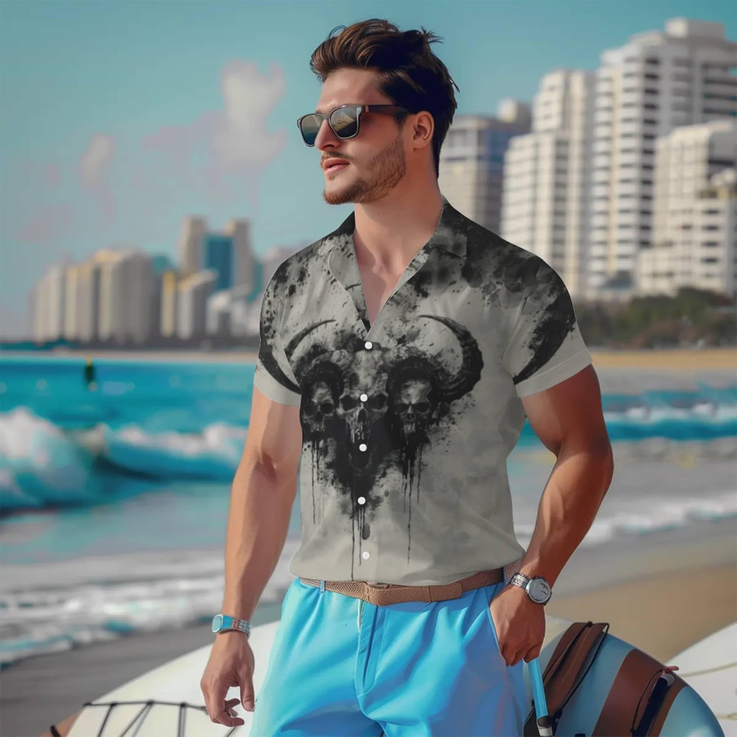 3D Pattern Print Shirt for Men and Women Breathable Cool Lightweight Flexible Easy to Match and Stylish Design Graphic - Image 7