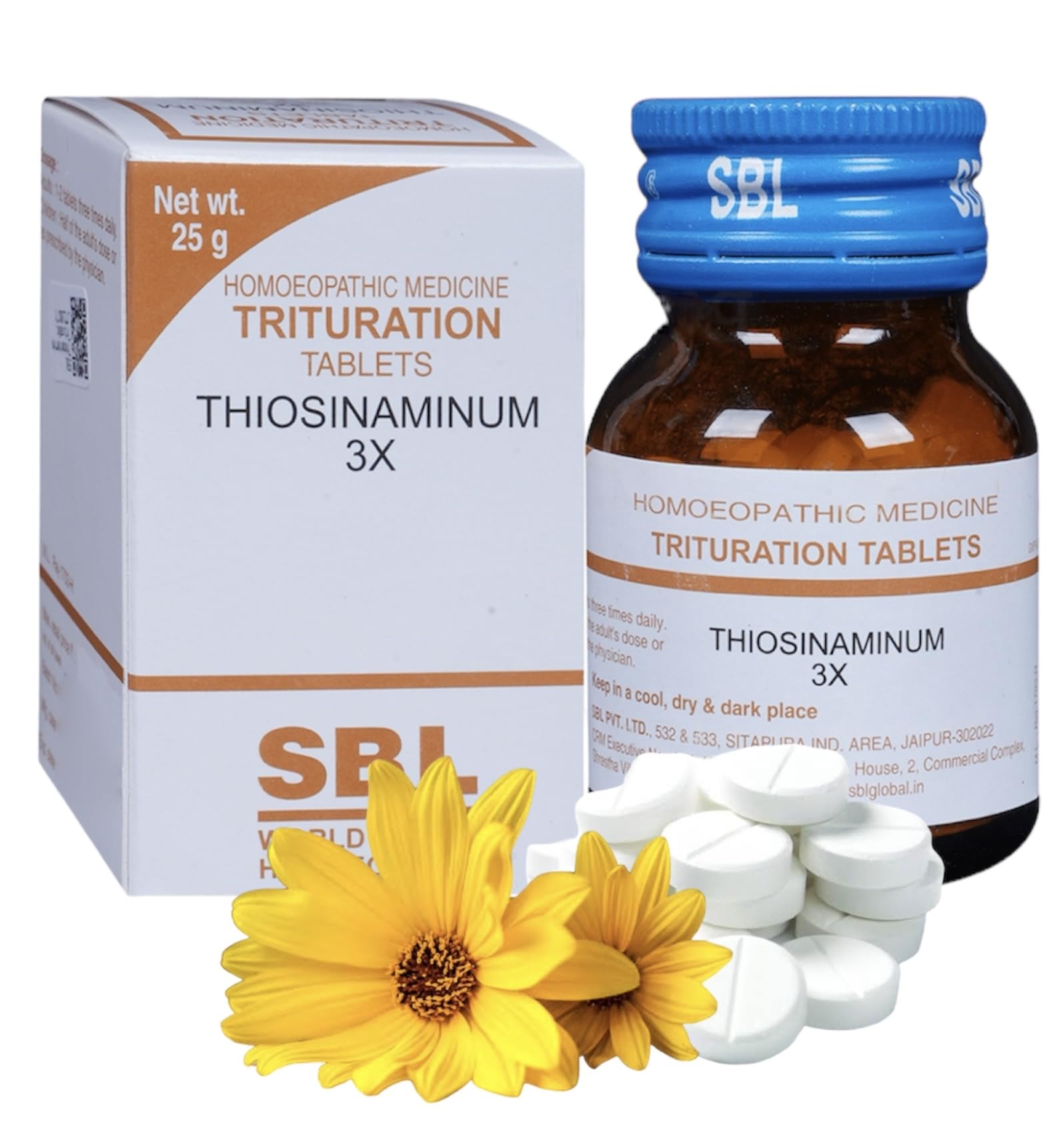 SBL Thiosinaminum 3X Homeopathic Medicine (25g) (B0CWDM2PRW) Amazon Price History, Amazon Price Tracker