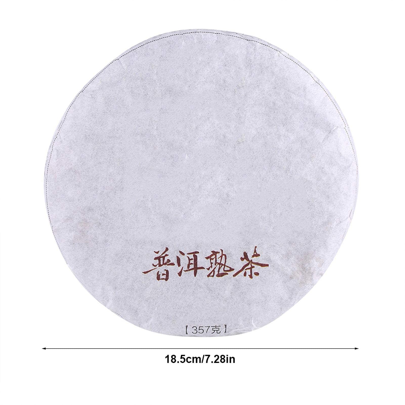 Fydun PU-Erh Tea PU-er Tea Chinese Yunnan Pu'erh Cake Pastel de té cocido Raw Puerh Raw Puerh Tea para Familiares Amigos Regalo 357g