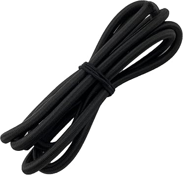 10 Yards Elastic Bungee Stretch String Shock Cord Braided Band Rubber Rope Jewelry Cord Kayak Deck Tie Down Trailer Strap 4mm