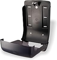 Vista 6 de San Jamar Dispensador de toallas de papel de plástico Ultrafold para baño, color negro