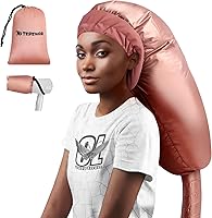 Vista 10 de Accesorio para secador de pelo: tapas ajustables para secadora de pelo extra grandes mejoradas, fáciles de usar para el cuidado del cabello con Negro