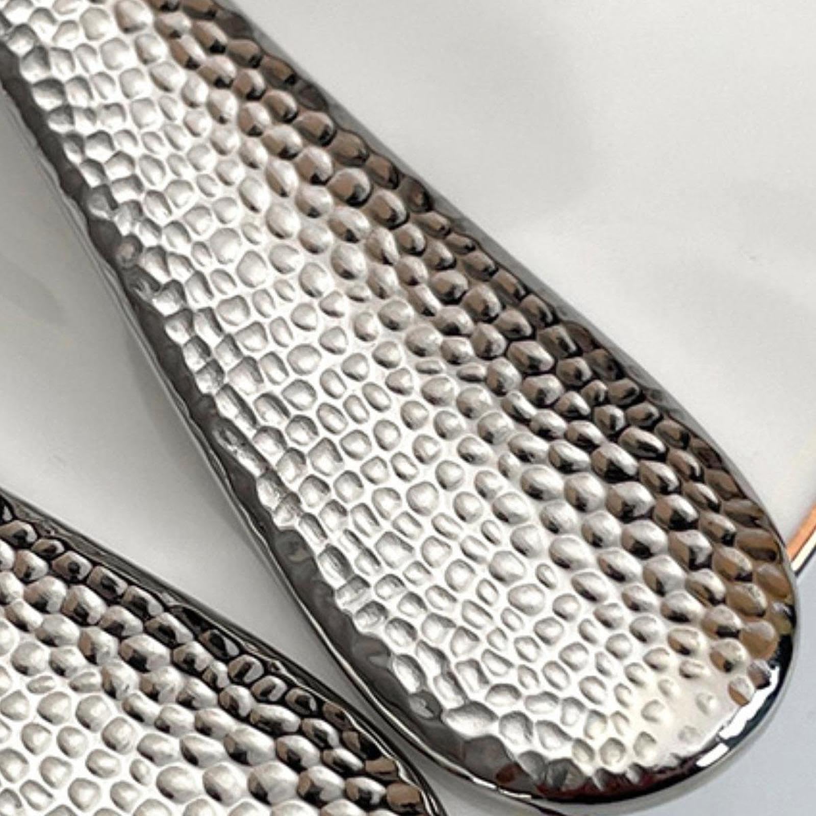 Bothyi Buffet Banquet Serving Spoon Flatware Shell Shape Easy to Clean Stainless Steel Servewares for Home Restaurant Family Dinners