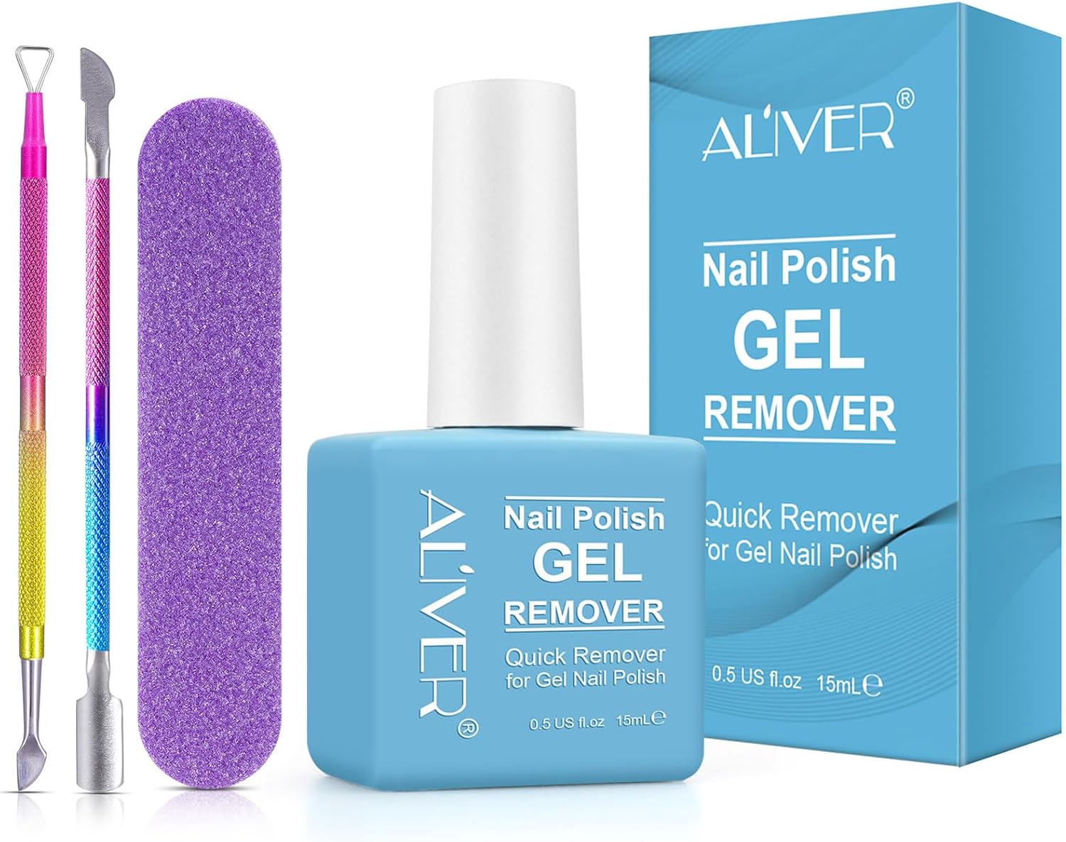 Smddx Nail Polish Remover 15 ml Professional Gel Nail Polish Remover