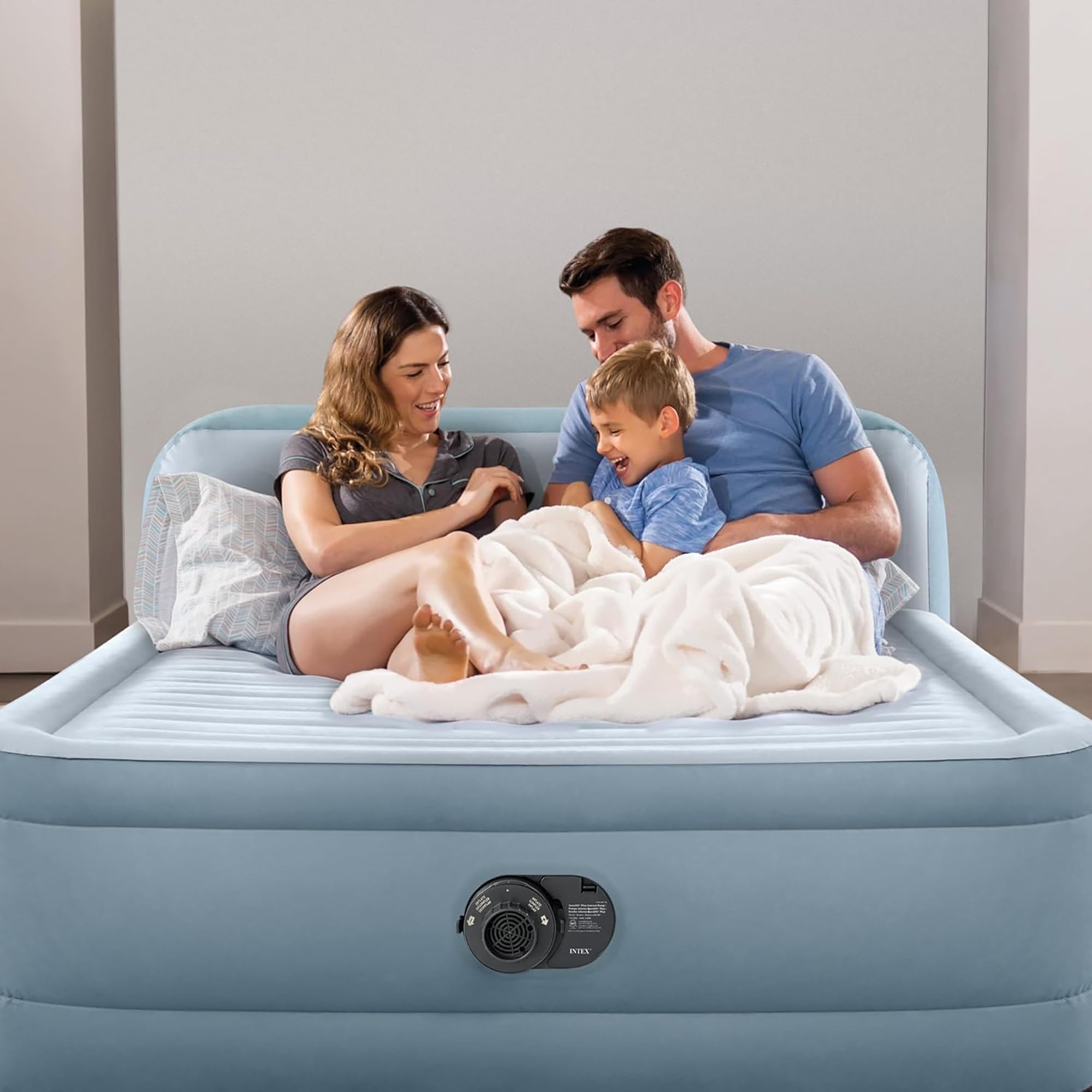 Amazon.com: Intex 64449ED Dura-Beam Deluxe Plush Air Mattress with