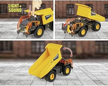 Amazon.com: Majorette - Grand Series - Volvo Dump Truck R45D - 20