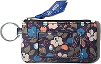 Vista 1 de DQL Cartera para identificación con cordón, llavero con soporte de identificación de moda para mujer (Bloom Whispers)