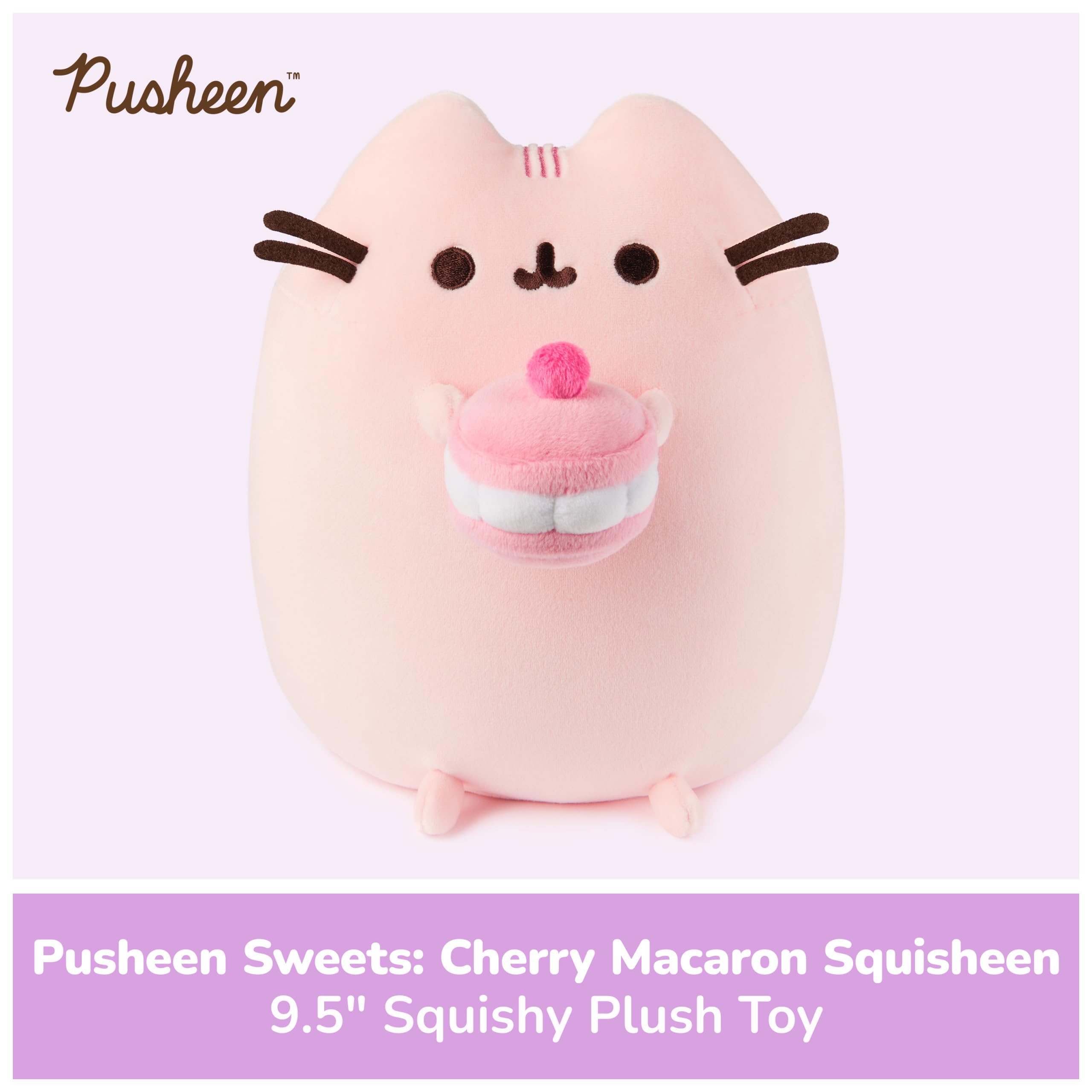 GUND Pluszowy 24 cm CherryMacaronSqsh