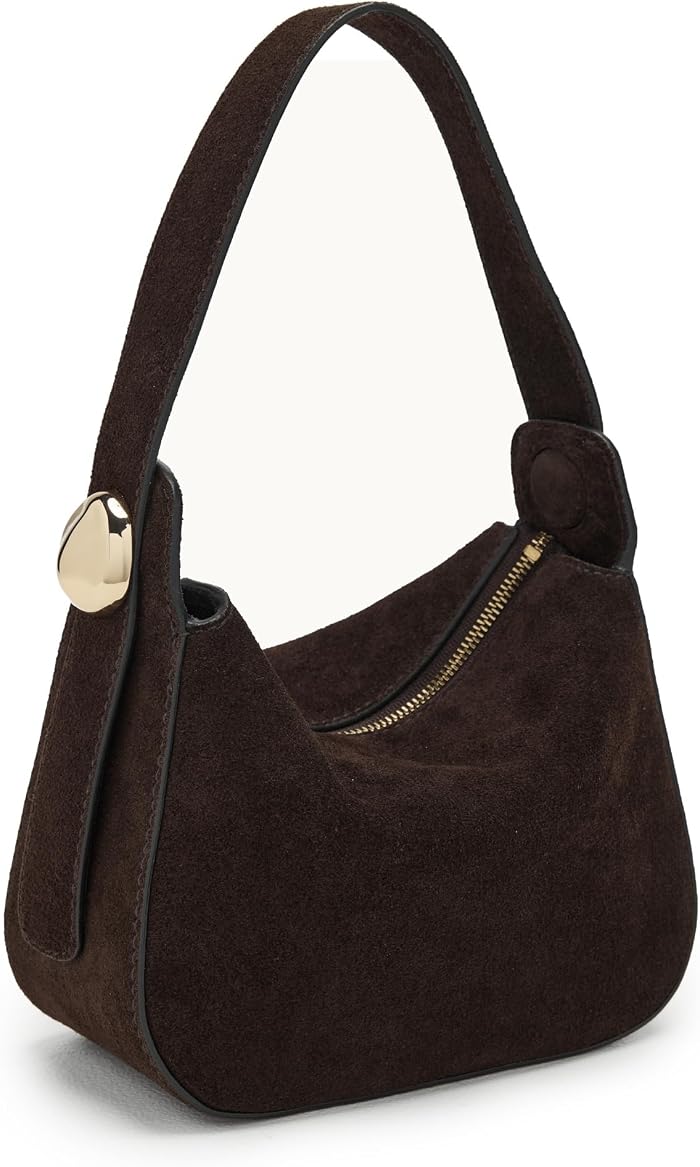 Женские сумки Madewell Suede Organic Drop Hand Held — фото 4