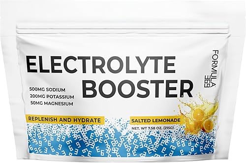 Miniatura 11 de Potenciador de electrolitos salado melocotón mango 50 porciones para hidratación diaria, ejercicio, deportes de resistencia