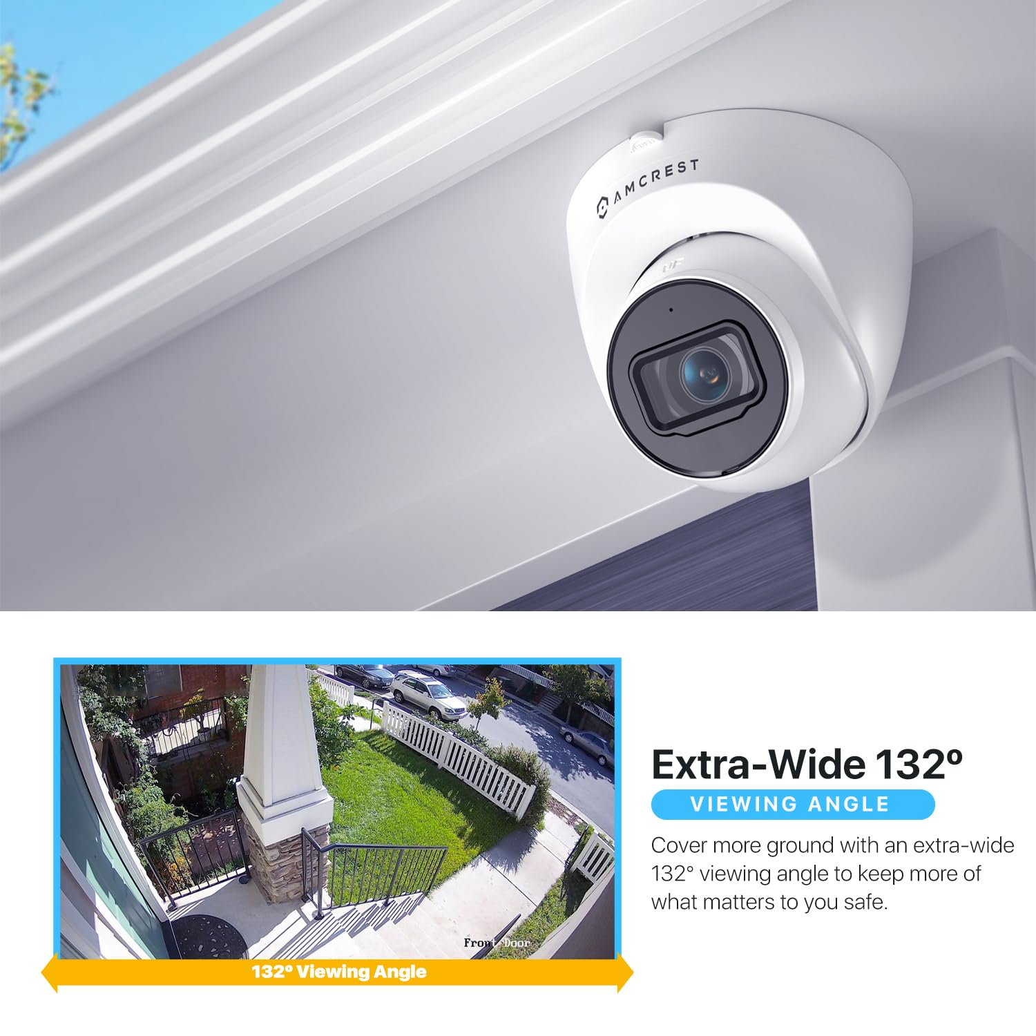 NightKing Telecamera IP PoE 5MP Nascosta – Obiettivo Pinhole 3.7mm, 48 LED IR, App XMEYE, ONVIF, Per Videosorveglianza