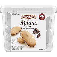 Vista 6 de Pepperidge Farm Milano - Galletas de chocolate negro, 20 paquetes, 2 galletas por paquete