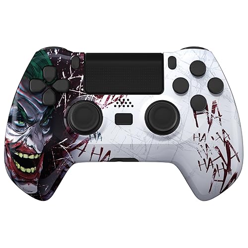 Miniatura 5 de eXtremeRate Clown HAHAHA Decade Tournament Controller (DTC) Upgrade Kit for PS4 Controller JDM-040050055, Upgrade Board & Ergonomic Shell & Back