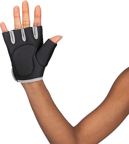 Miniatura 7 de Mind Reader Guantes de entrenamiento, grandes, color gris