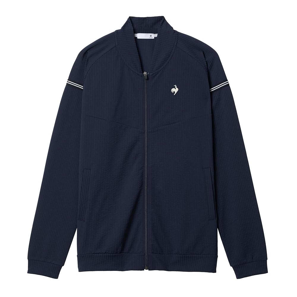 32005 ルコック メンズ ジップアップジャケット 黒 サイズM 32005