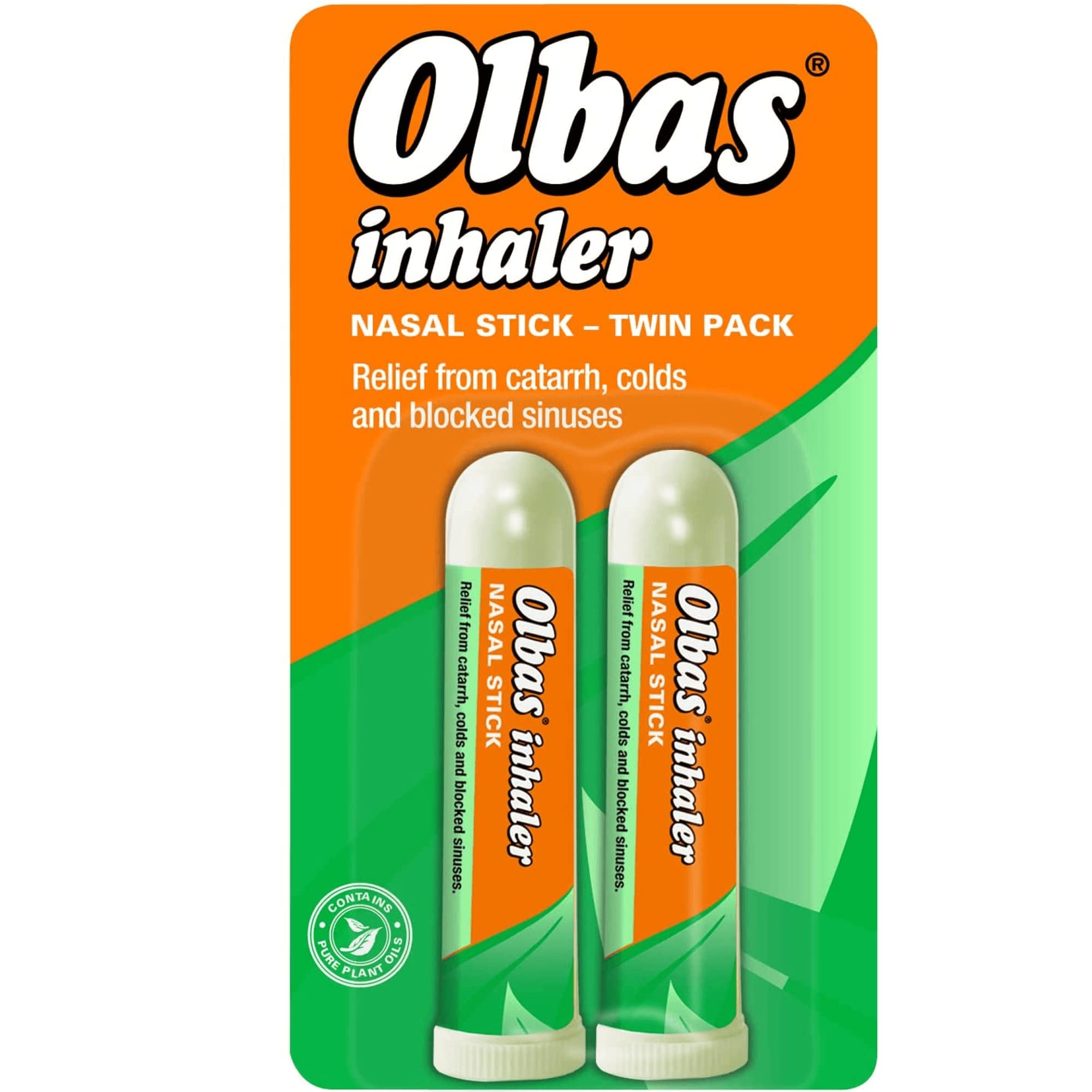OlbasInhaler Twin Pack 2 x 695pack X 3 (Pack of 3)