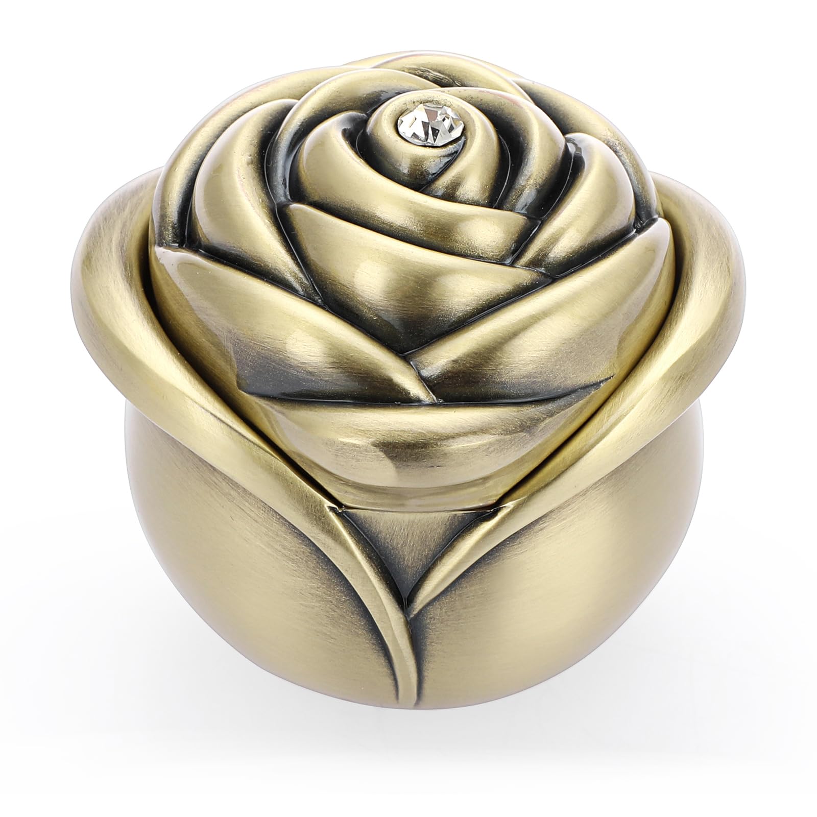 Boîte à bijoux en métal Hipiwe grand format le cadeau idéal pour colliers